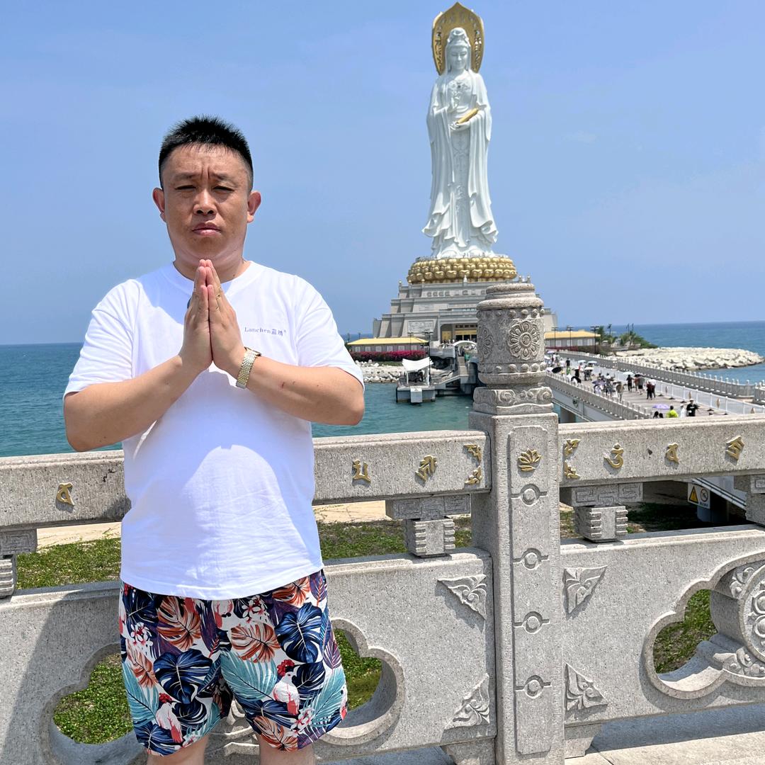 寿光蓝绣墙布窗帘