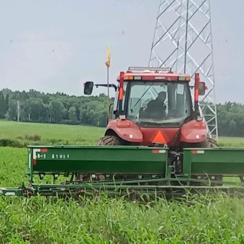 北大荒的农业机械