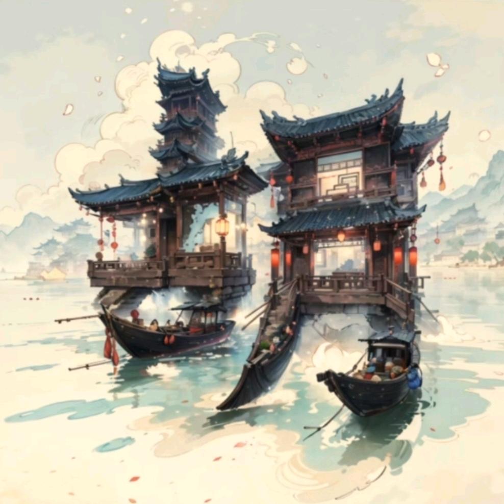 古 月  好多🐠…