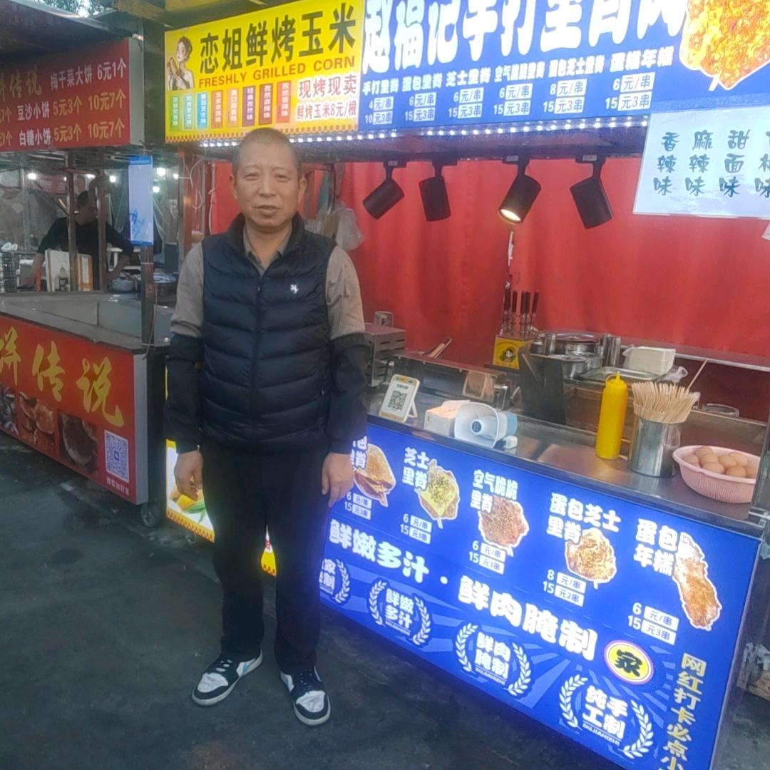 手打里脊肉鲜烤玉米