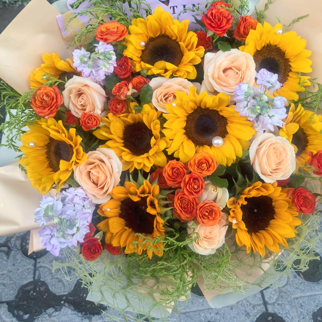 小雨，🌼🌈