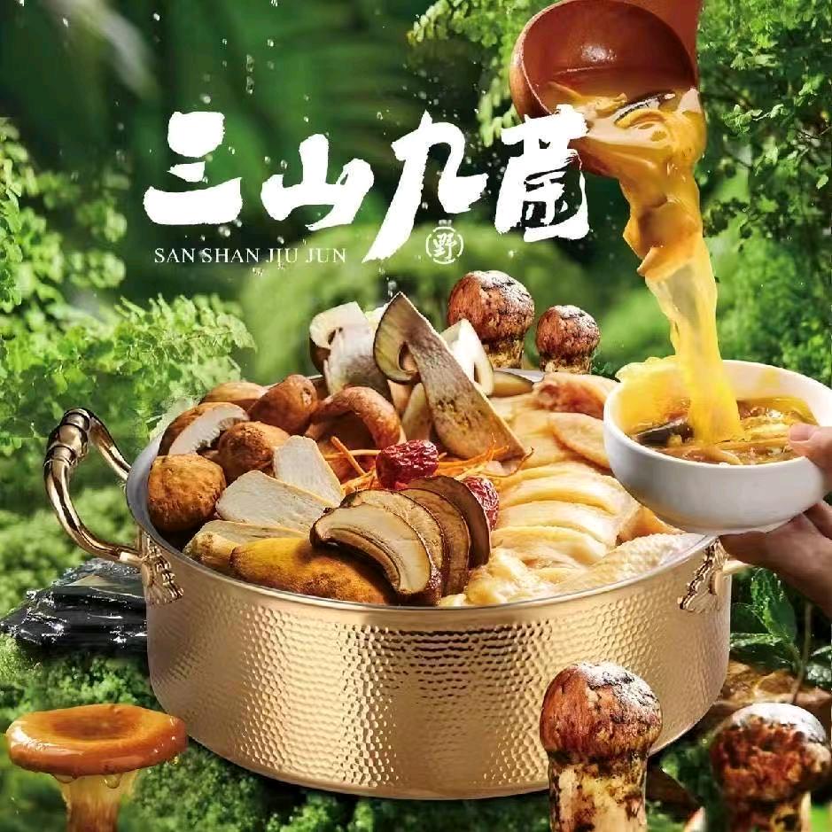 三山九菌•云南野生菌火锅（郫都万达店）