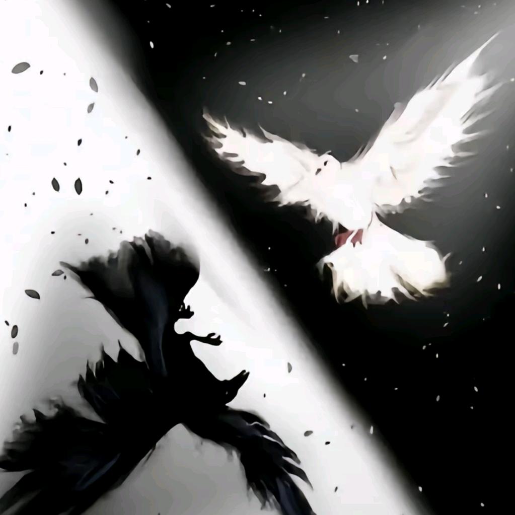 青白