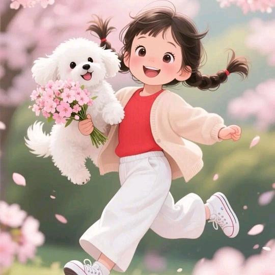 爱跳舞的小姑娘