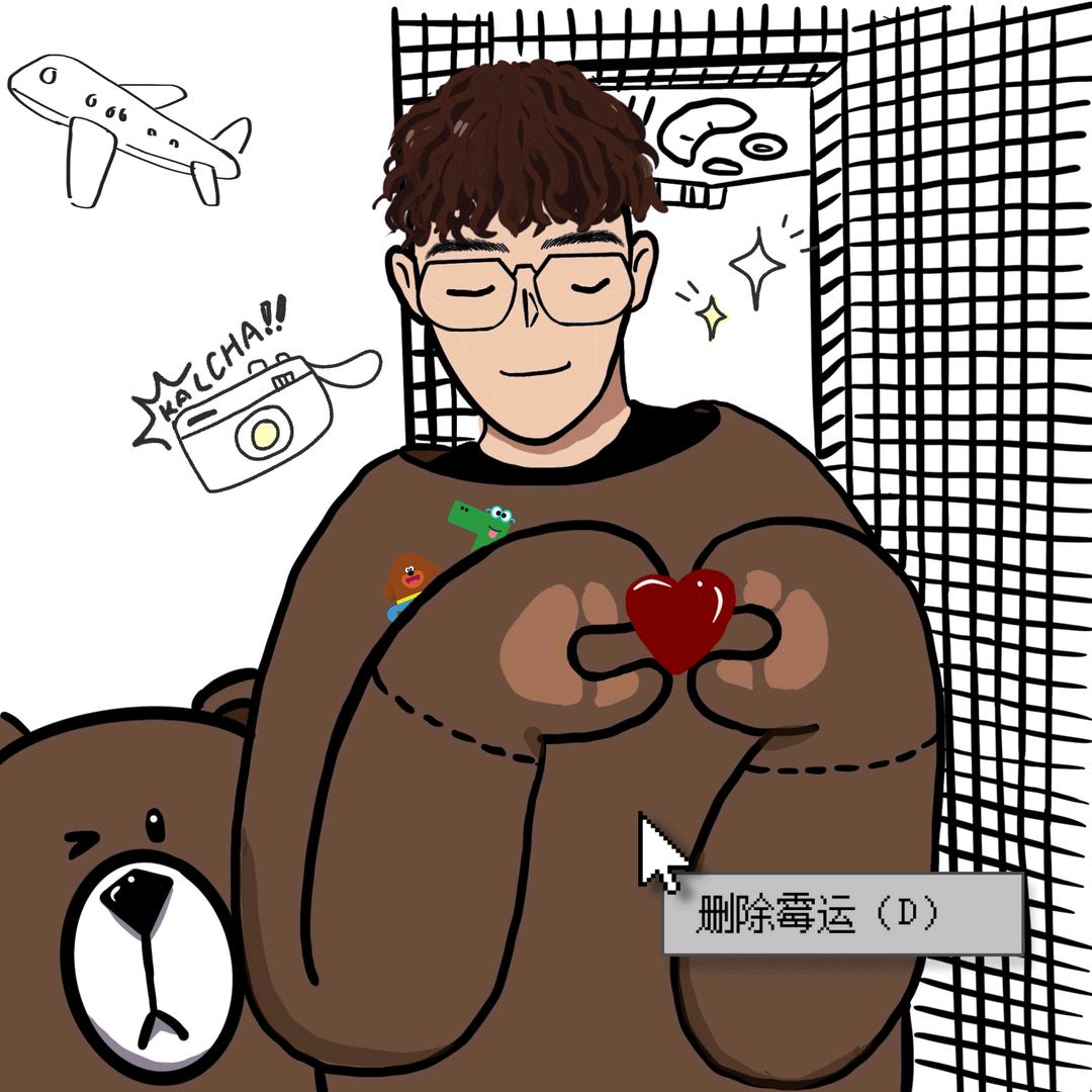 憨态可掬的猫熊