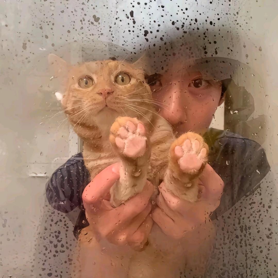 粉色落日