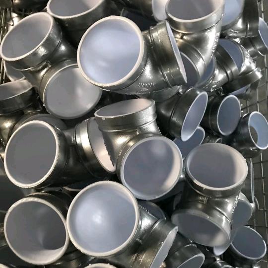 衬塑沟槽管件法兰阀门镀锌管件沟槽双联晋峰