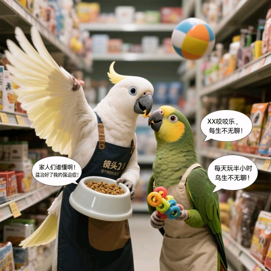 快乐鹦鹉