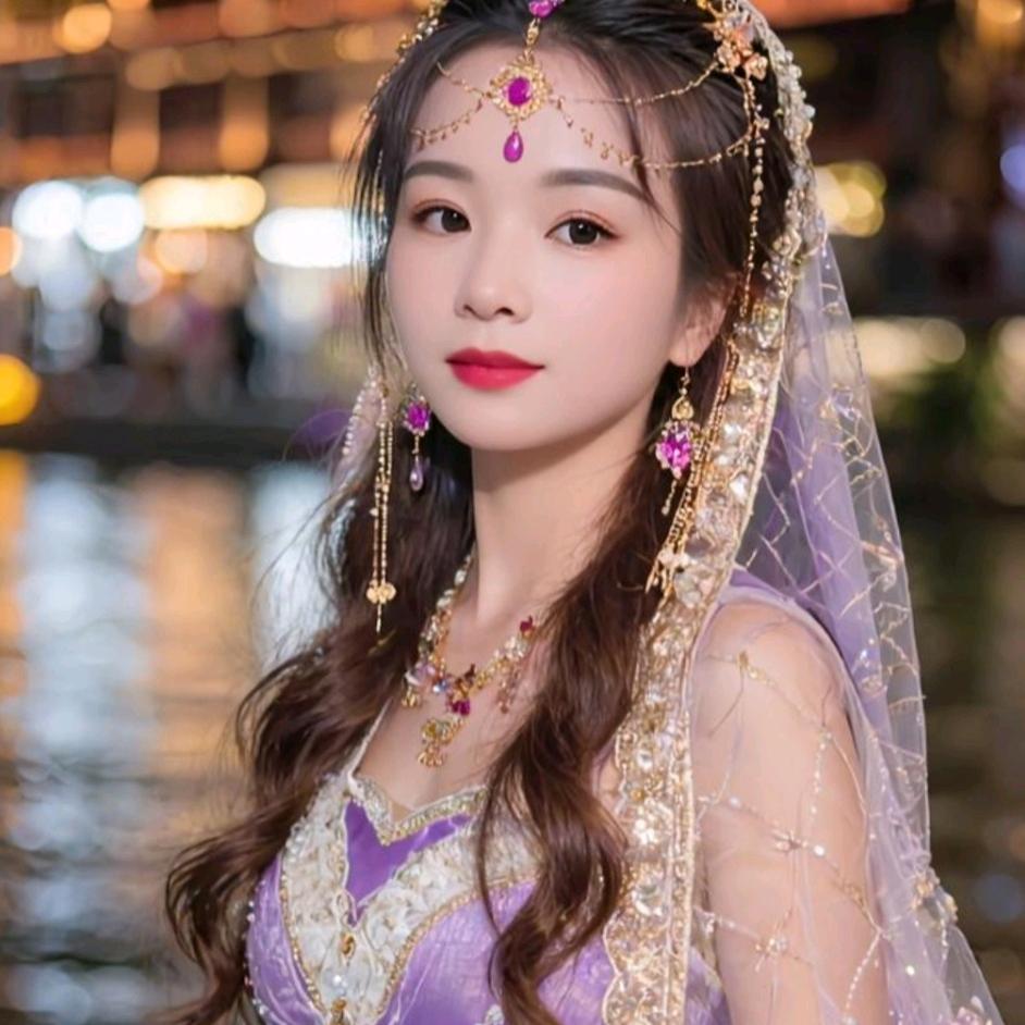 做油炸的小姐姐