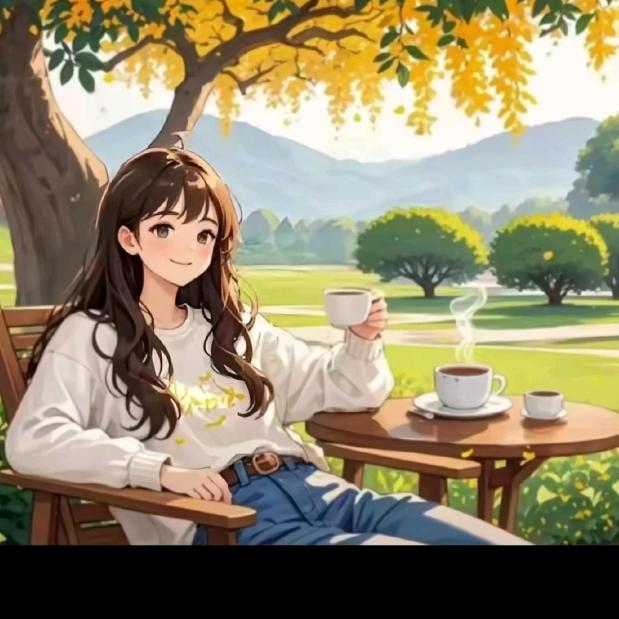 河边绿色森林