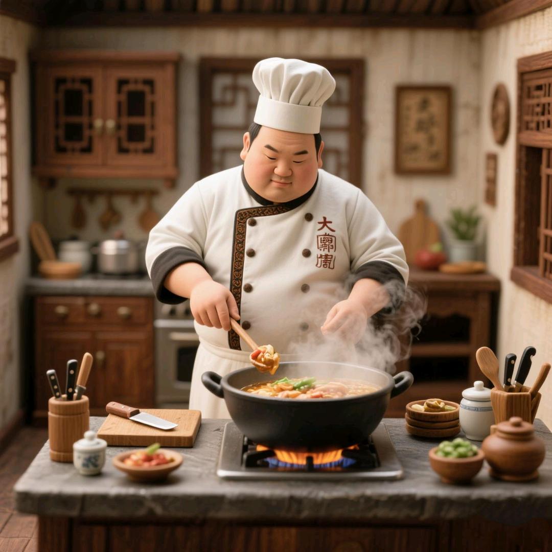 大厨好菜睿羽雕塑工作室