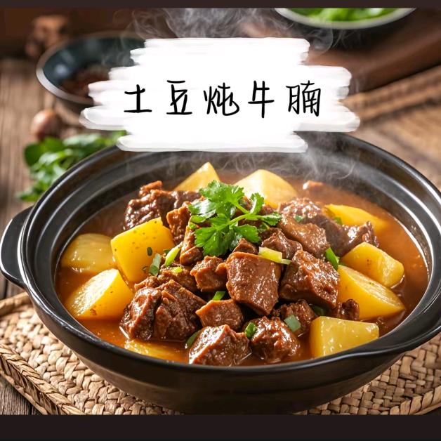 马仔土豆炖牛腩 摆摊版
