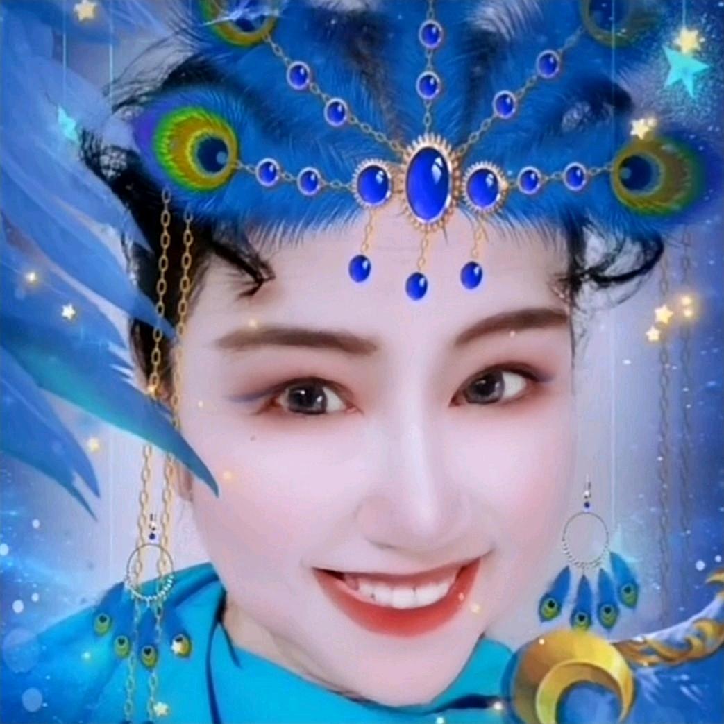 七彩夕阳