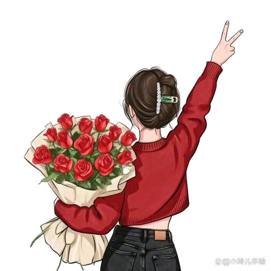 绽放的玫瑰🌹