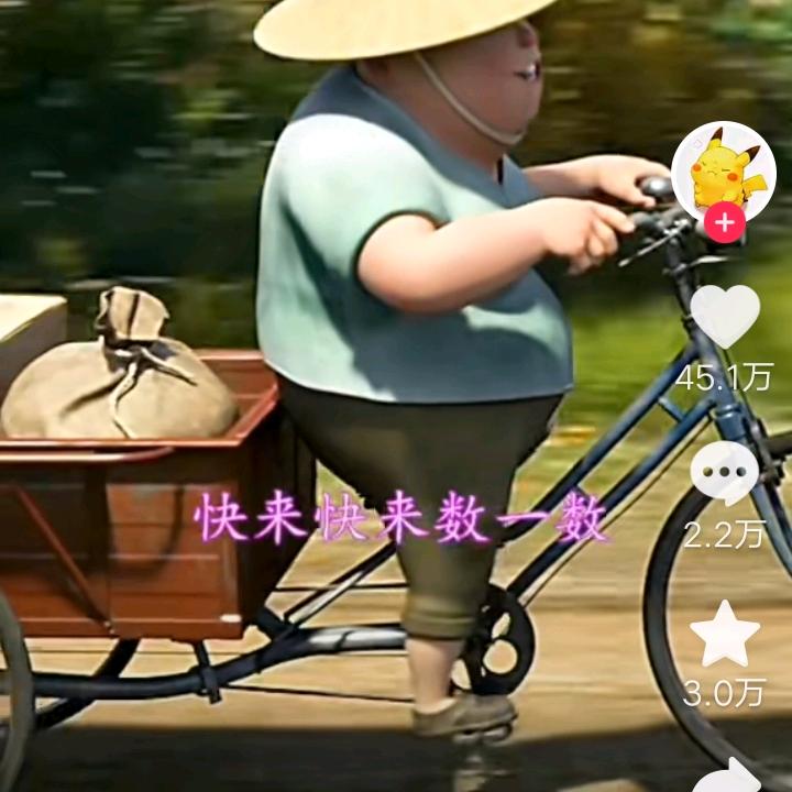 拉废品的大姐，