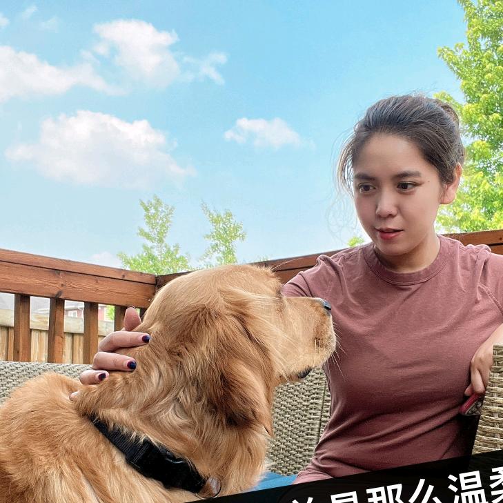 湘妹子和大金毛