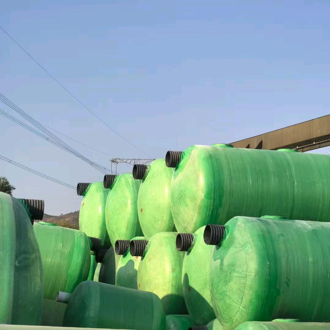 卖波纹管化粪池建材的王姑娘
