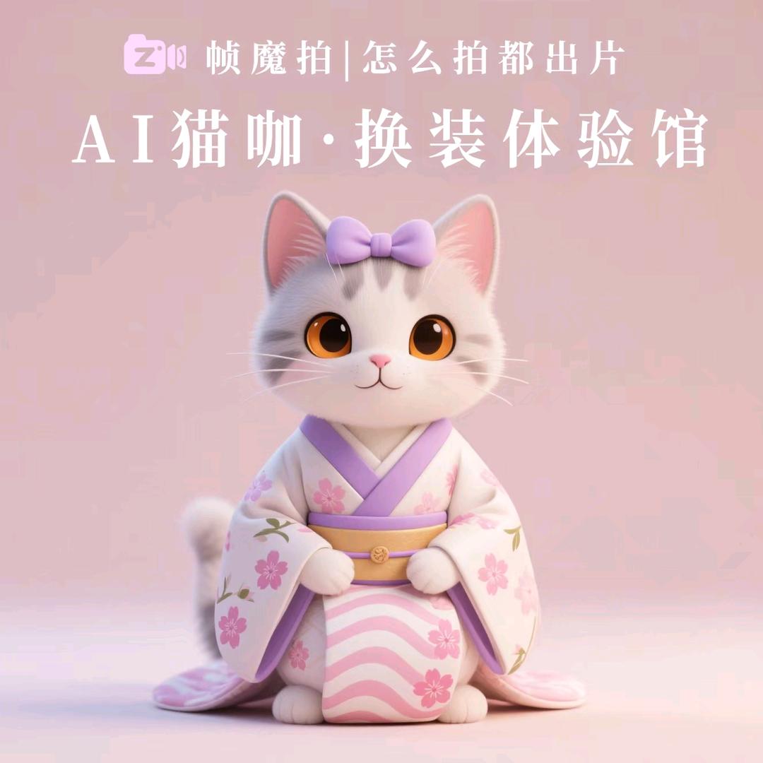 帧魔拍·日式猫咖·Ai拍照体验馆·二七