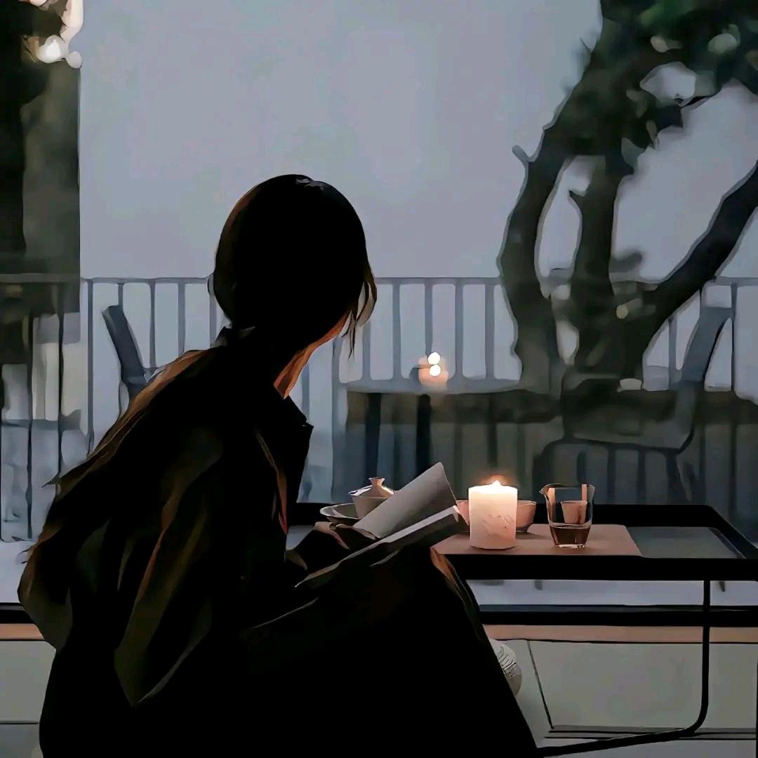 无声。