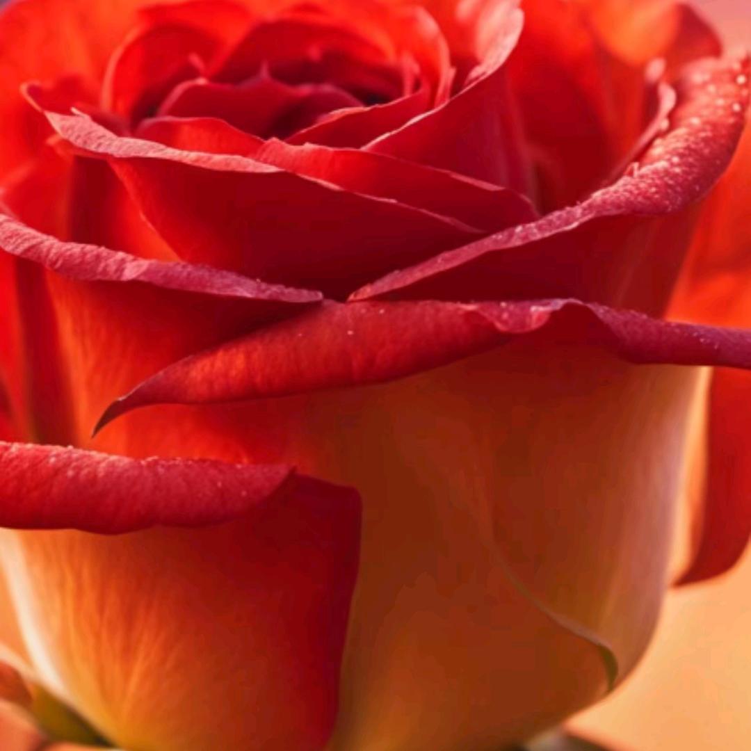 一朵盛放的玫瑰