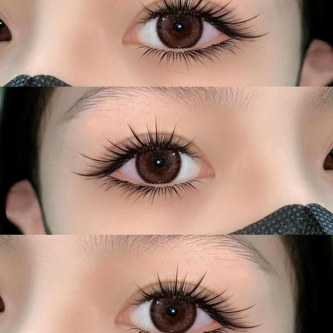 中式翘睫 美甲