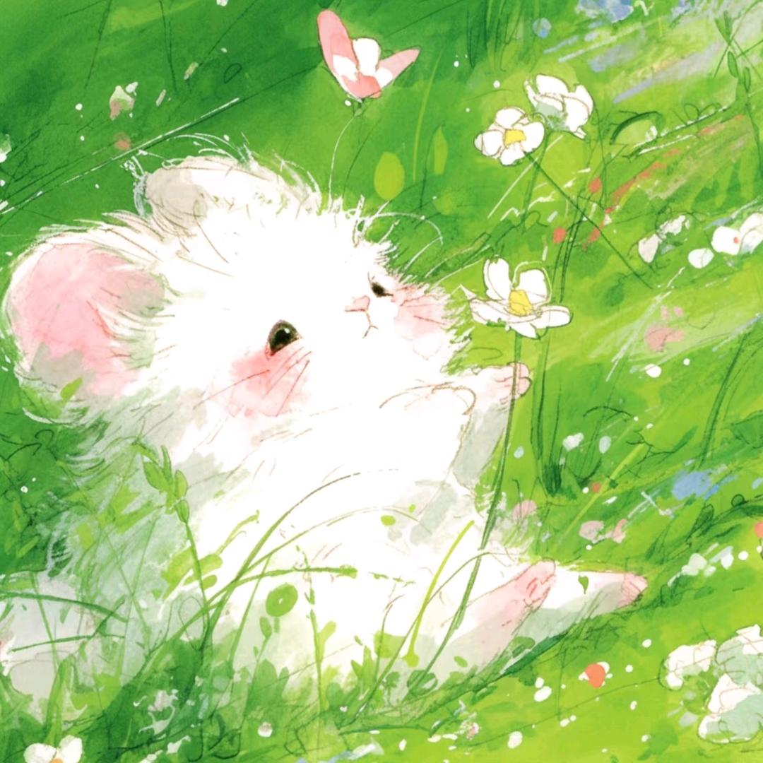 兔子花落