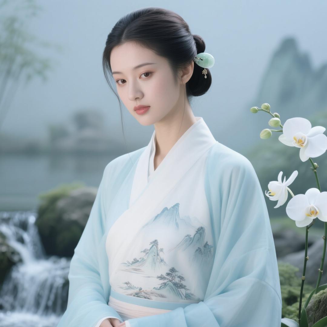 镜花水无月