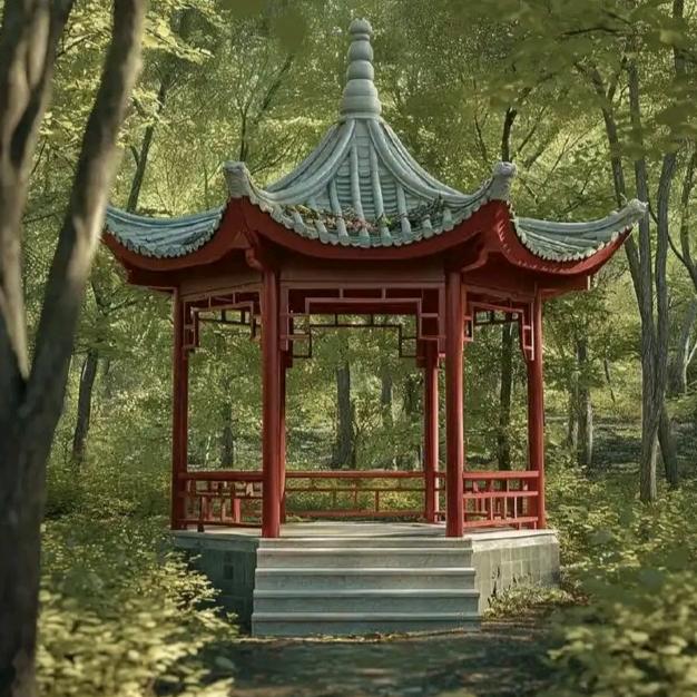 梧桐古建凉亭