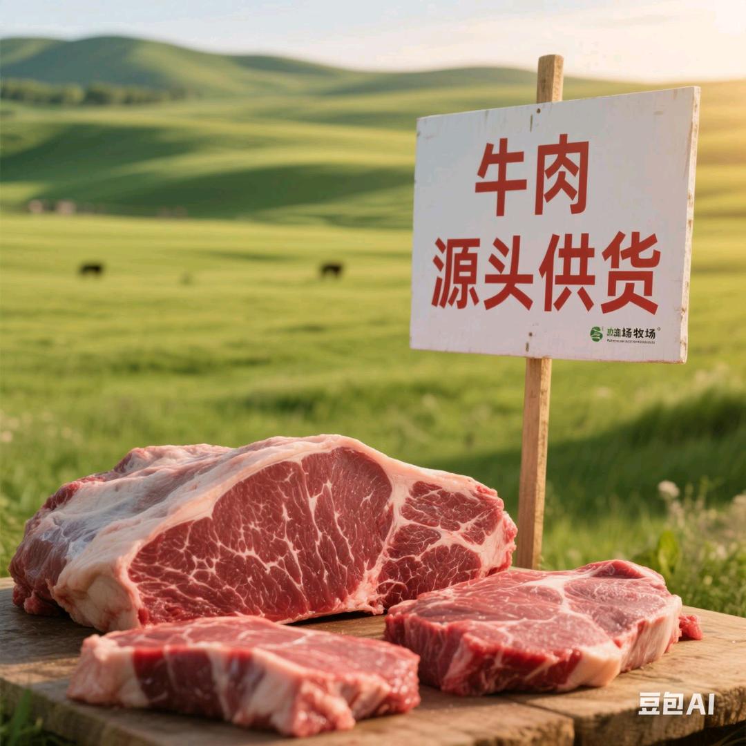 清真分割牛肉、牛付