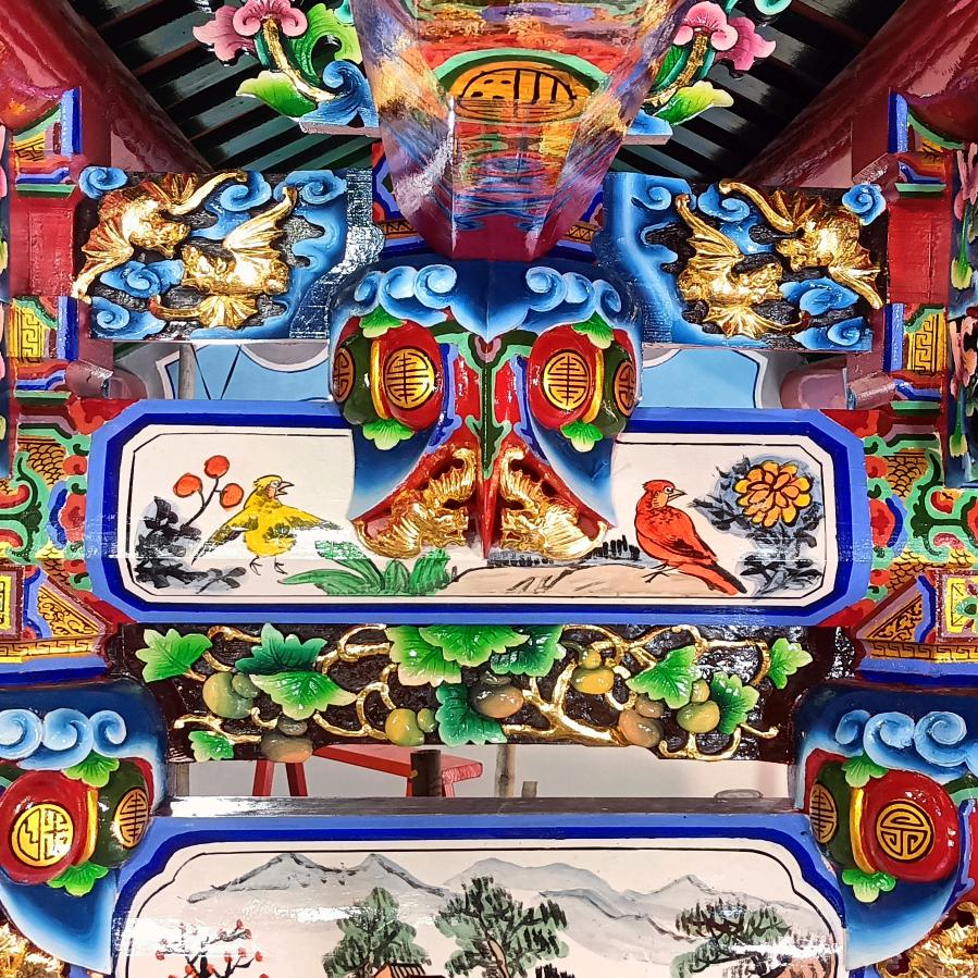 潮汕古建彩绘