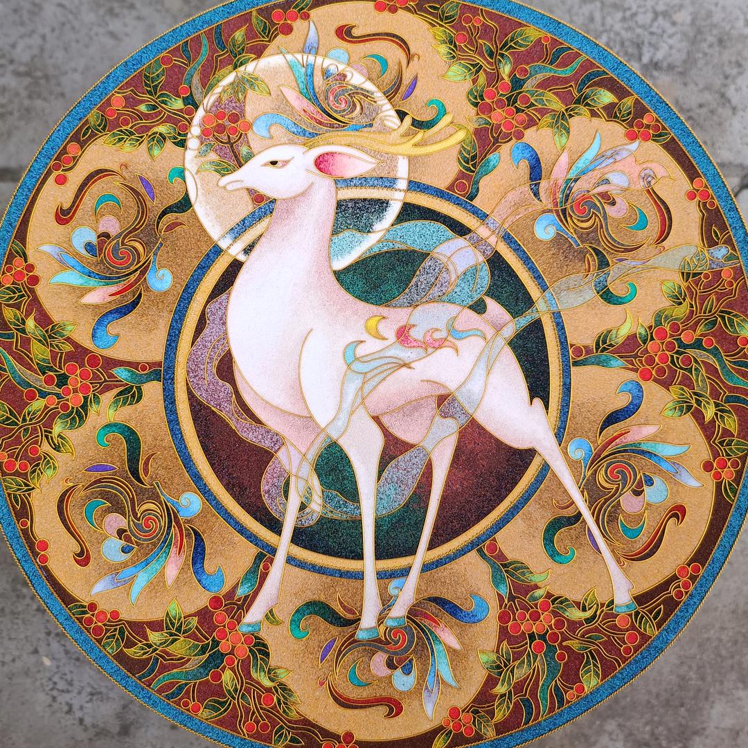 乐静斋_金丝彩岩 · 而立手作