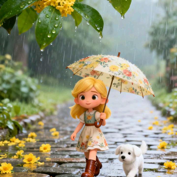 秋雨微风
