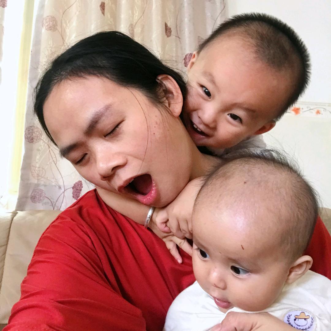俩小皓妈妈