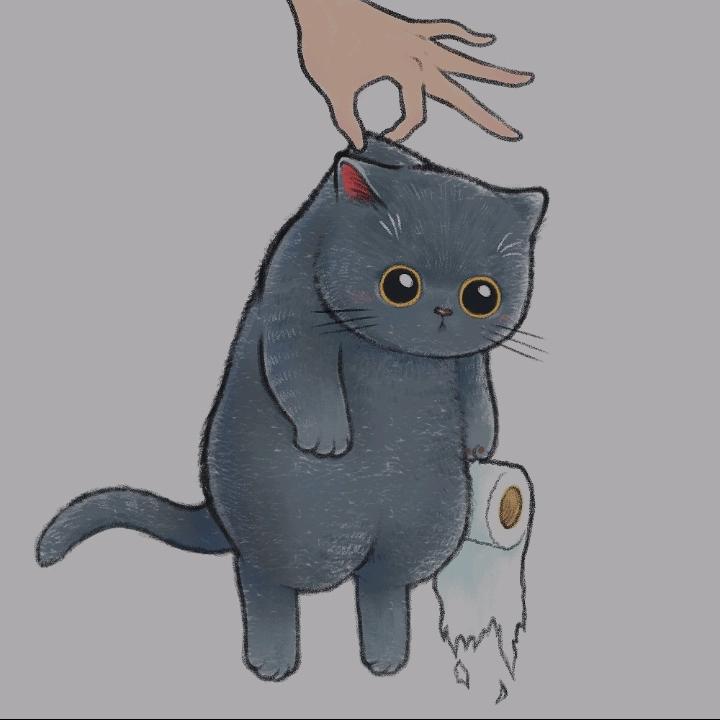 两只蓝猫