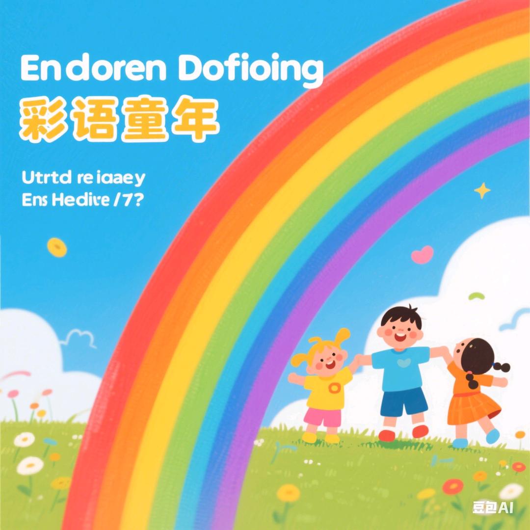 彩虹潮牌童装