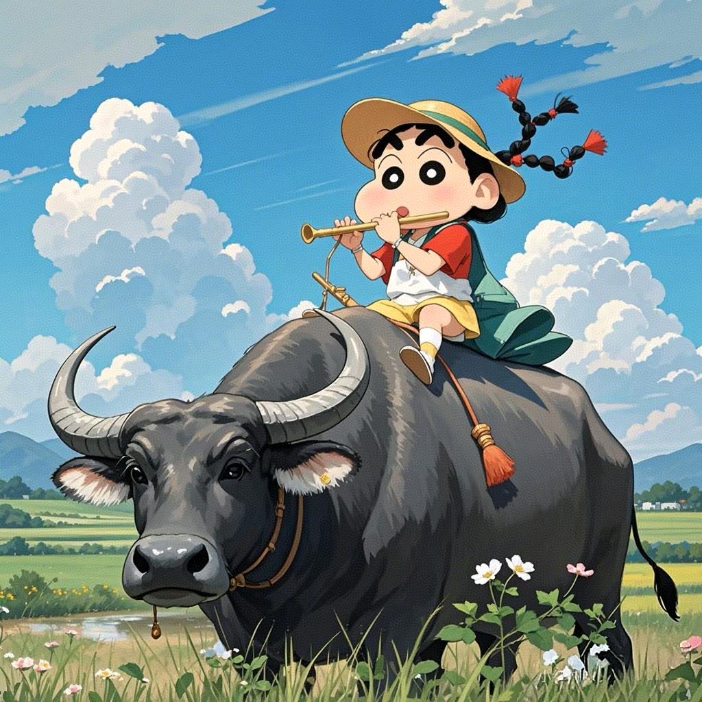 放牛娃。