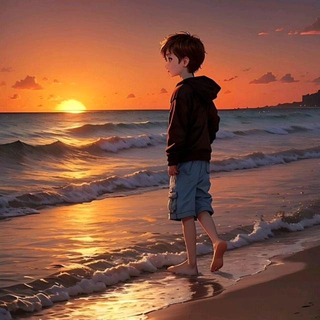 你看，月亮的脸