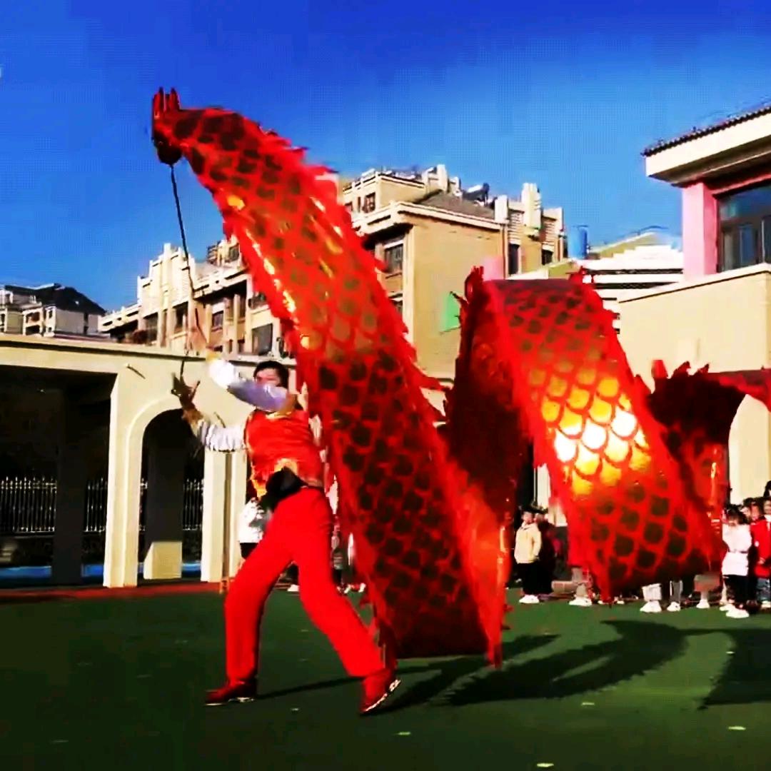 中国仪征健身舞龙创始人🐉（仪征舞龙第一