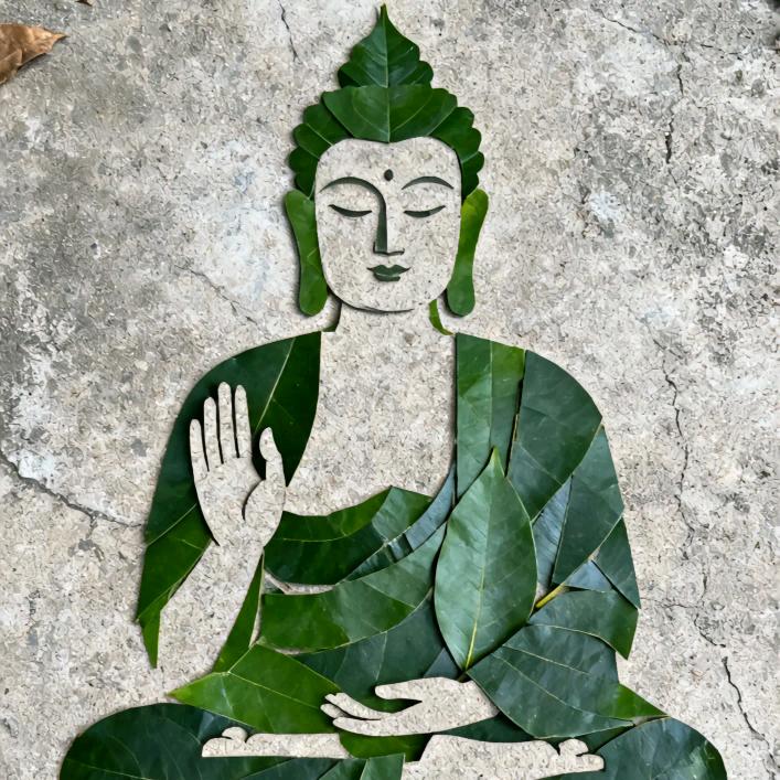 佛在心中留