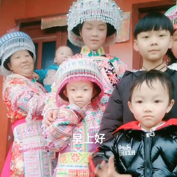 健康的一家人