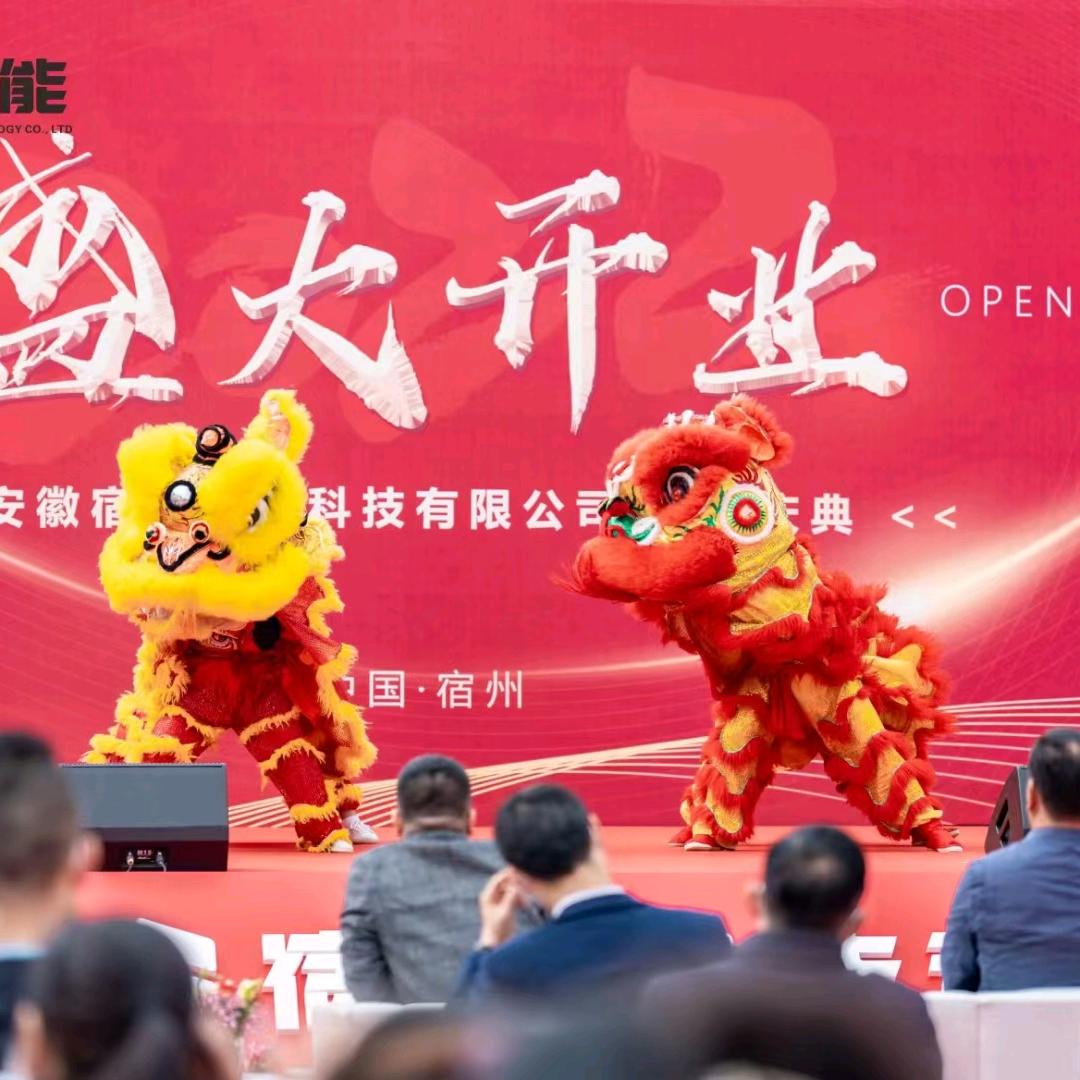 灵璧县尹家舞狮队 杨疃镇明军唢呐艺术团