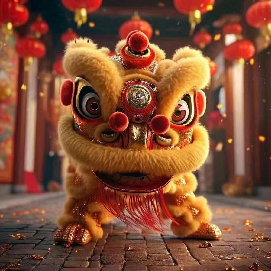 （非物质文化传承）—（舞狮演出）