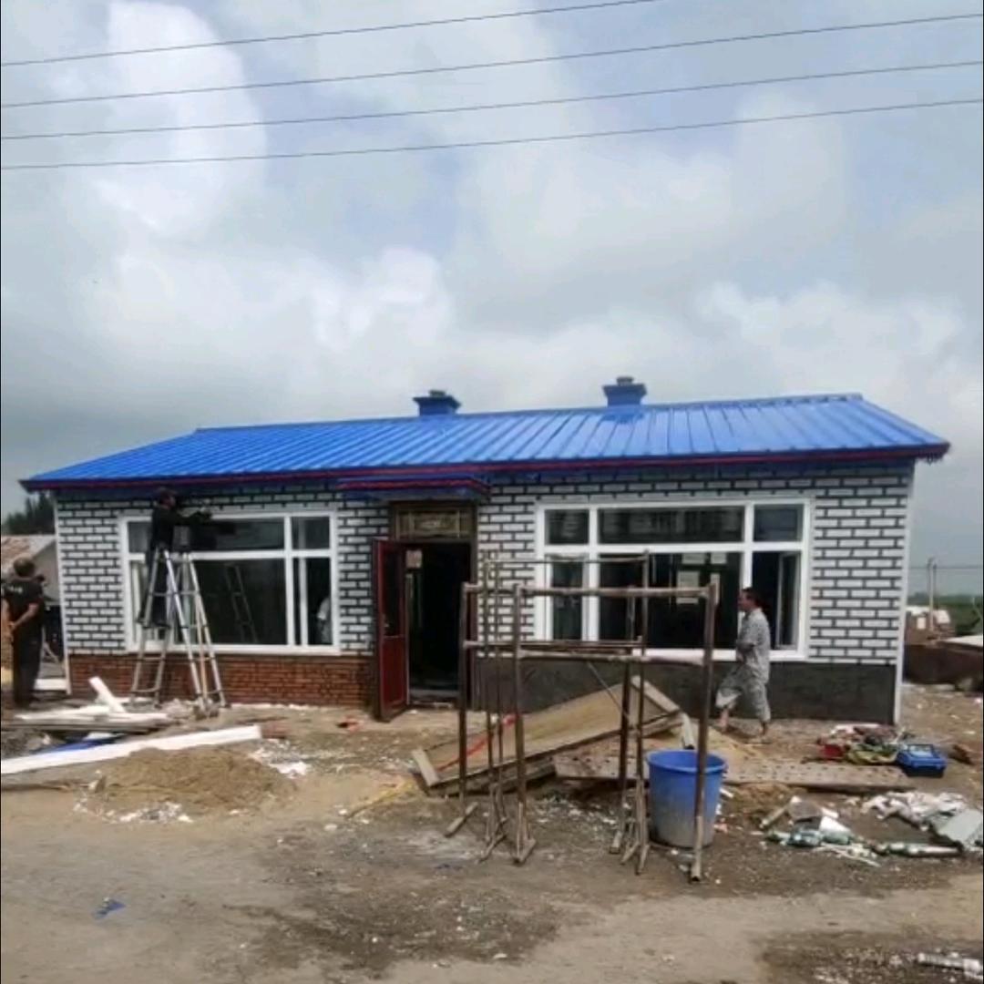 制作各种彩钢房轻钢别墅各种厂房