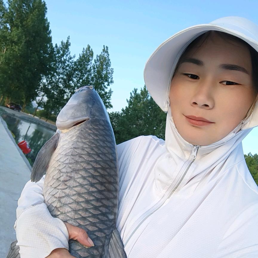 杨洼垂钓  婷姐