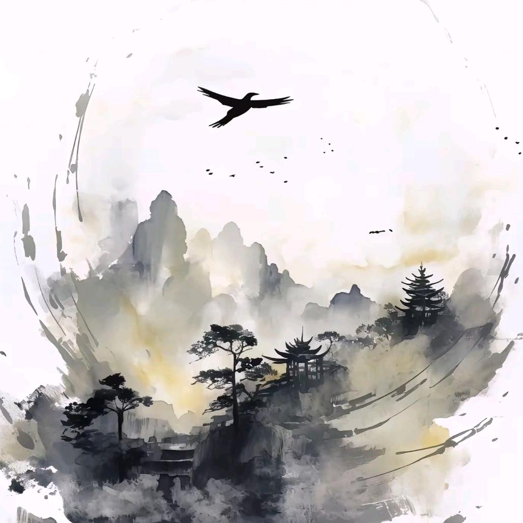 水墨画