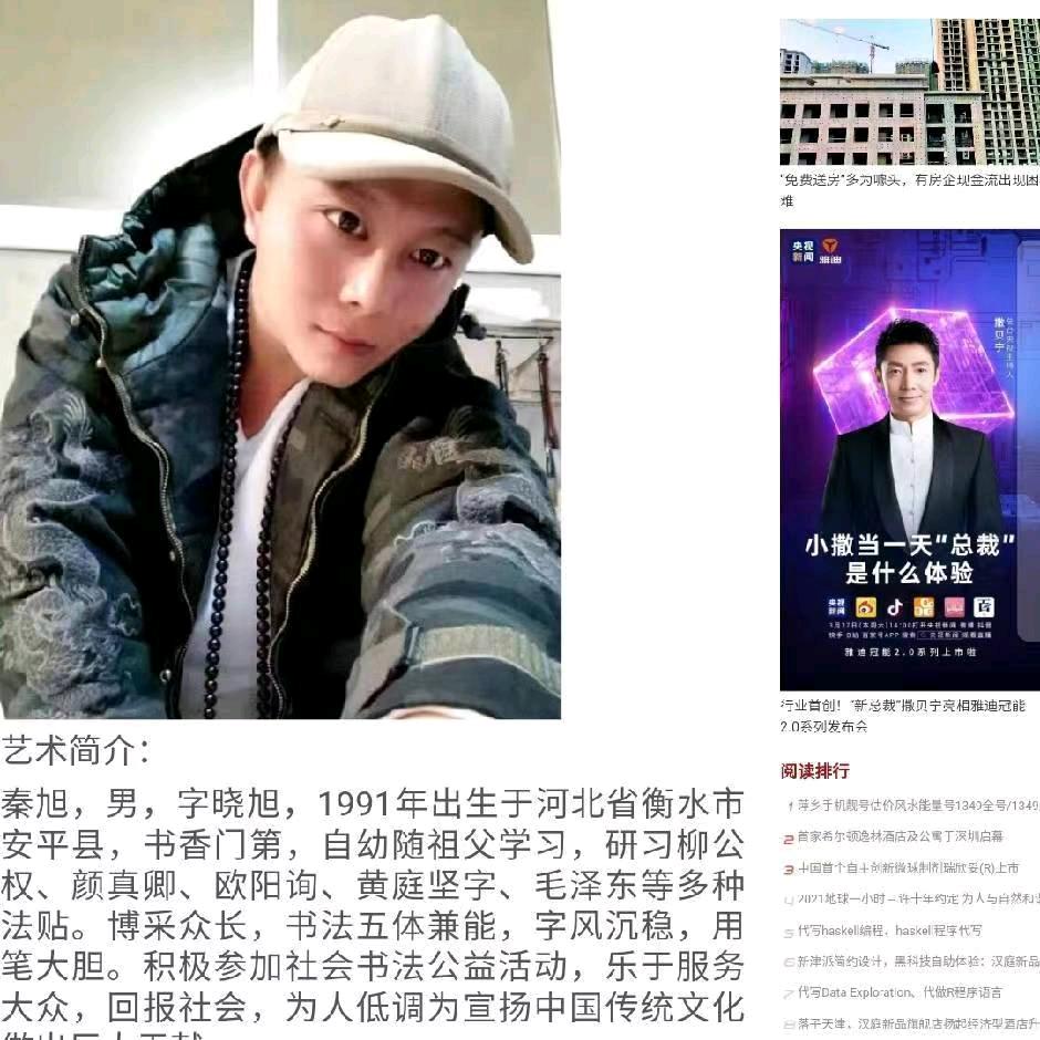 河北秦旭书法