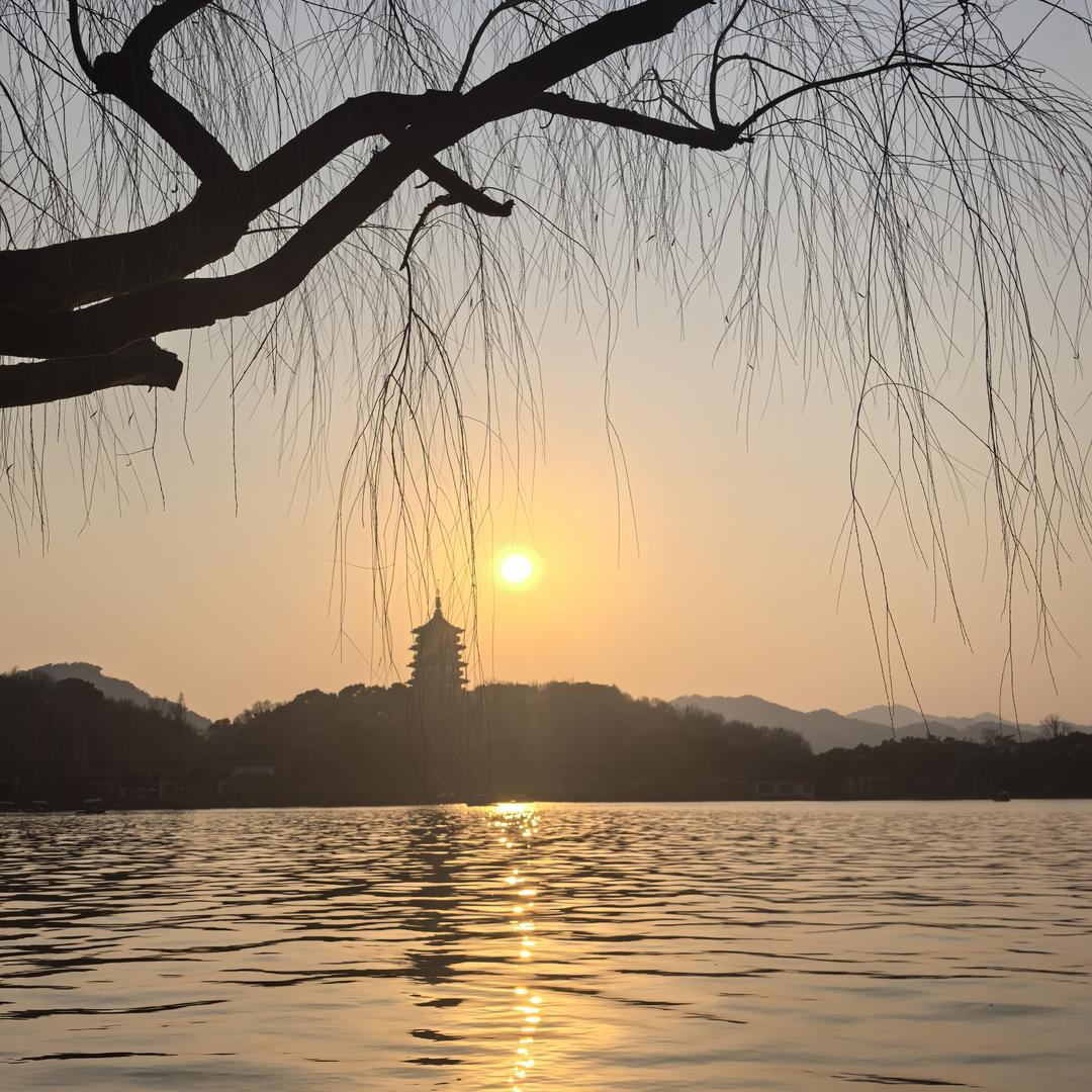 夕阳西下