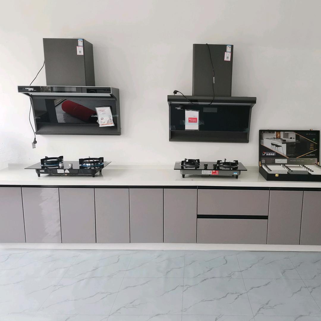 永逸石材  石英石橱柜