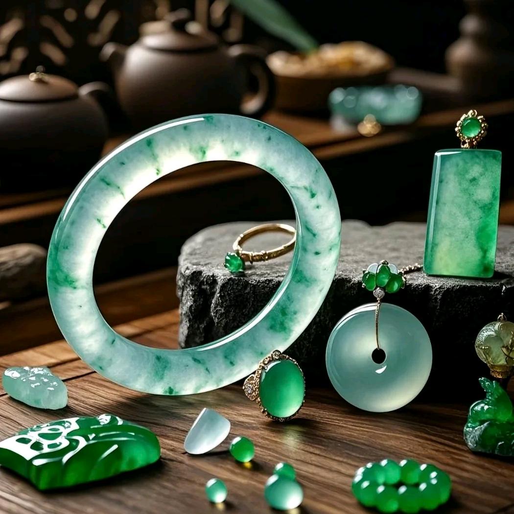 三三翡翠手镯