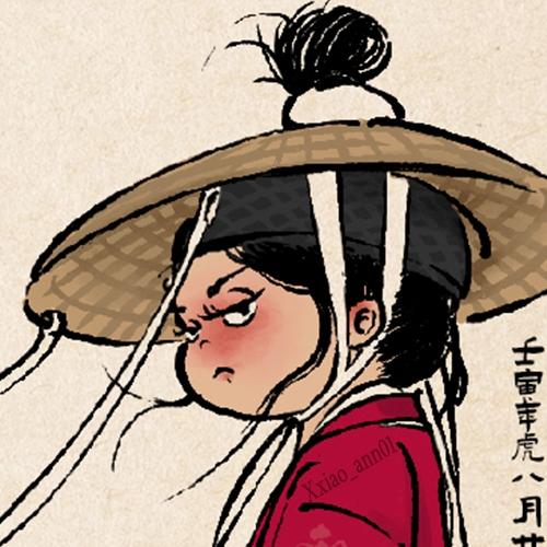 小安小安古风插画